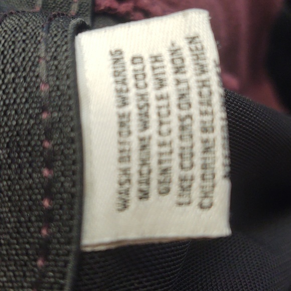 EUC Style & Co. Burgundy Knit Pants Size 14 - Picture 5 of 5